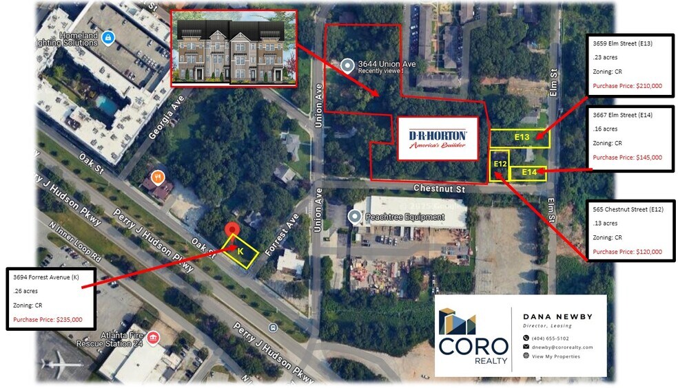 3667 Elm St, Atlanta, GA à vendre - Photo du bâtiment - Image 2 de 2