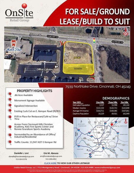 7939 Northlake Dr, Cincinnati, OH à vendre - Aérien - Image 2 de 6