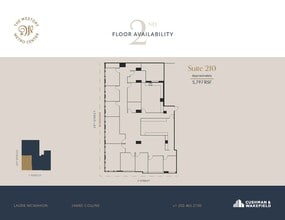 607 14th St NW, Washington, DC for lease Floor Plan- Image 1 of 1
