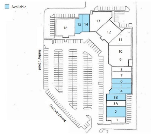 395-397 Ontario St, St Catharines, ON for lease Site Plan- Image 1 of 1