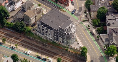 371 Beacon St, Somerville, MA - Aérien Vue de la carte