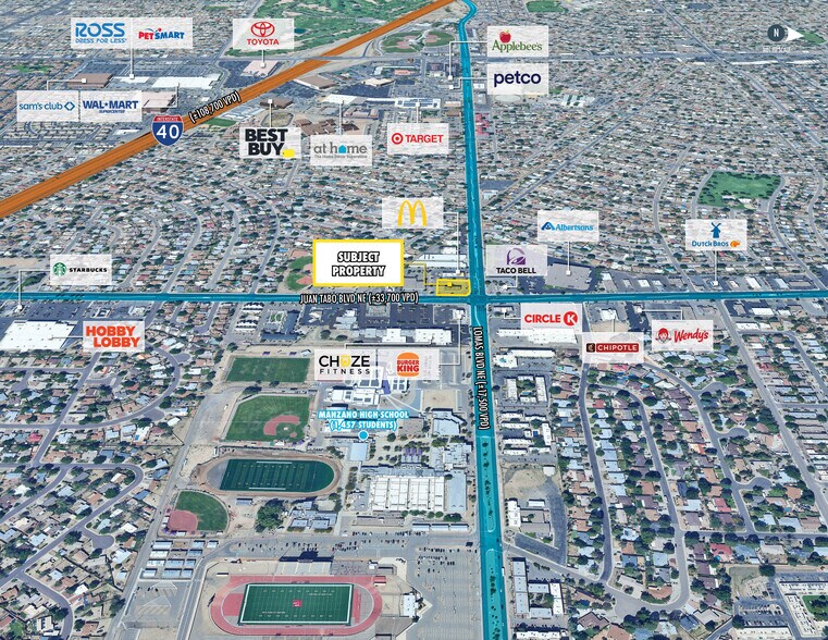 845 Juan Tabo Blvd NE, Albuquerque, NM à vendre - Photo du bâtiment - Image 2 de 6