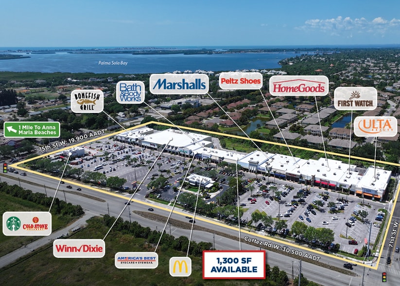 7400 Cortez Rd W, Bradenton, FL for lease - Aerial - Image 2 of 9