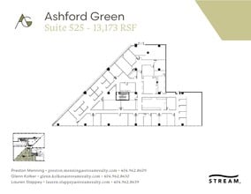 4170 Ashford Dunwoody Rd NE, Atlanta, GA à louer Plan d’étage- Image 1 de 1