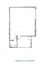 1415-1441 Gardena Ave, Glendale, CA à louer Plan d  tage- Image 1 de 1