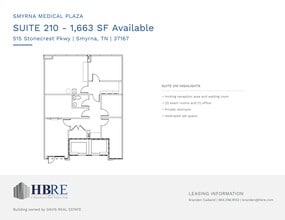 515 Stonecrest Pky, Smyrna, TN for lease Site Plan- Image 1 of 1
