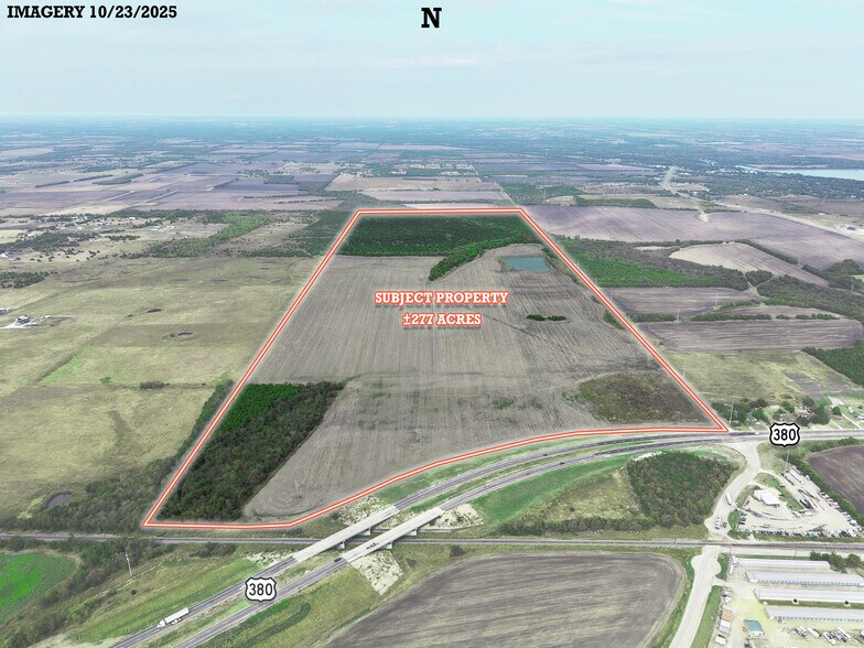 NWC 380 & CR 1086 hwy, Greenville, TX à vendre - Aérien - Image 1 de 2