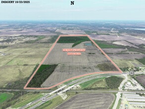 NWC 380 & CR 1086 hwy, Greenville, TX - Aérien Vue de la carte - Image1