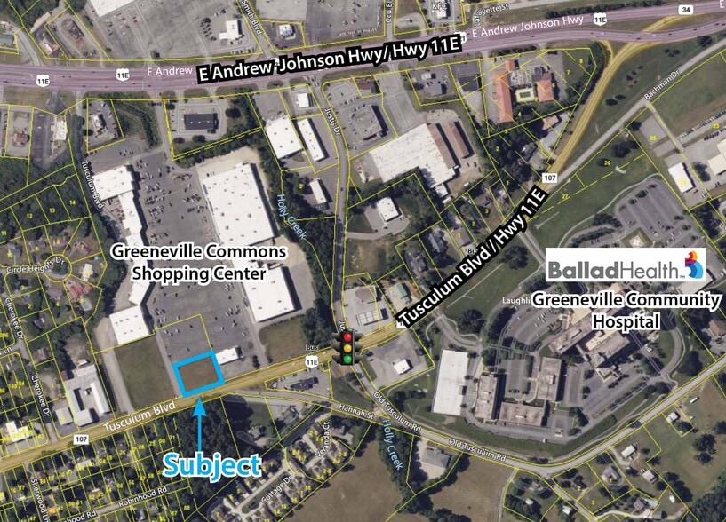 1316-1371 Tusculum Boulevard, Greeneville, TN for sale - Building Photo - Image 3 of 4