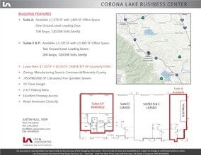 12847 Temescal Canyon Rd, Corona, CA for lease Floor Plan- Image 1 of 1
