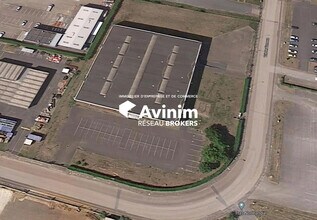 Sandouville, SM - Aérien  Vue de la carte