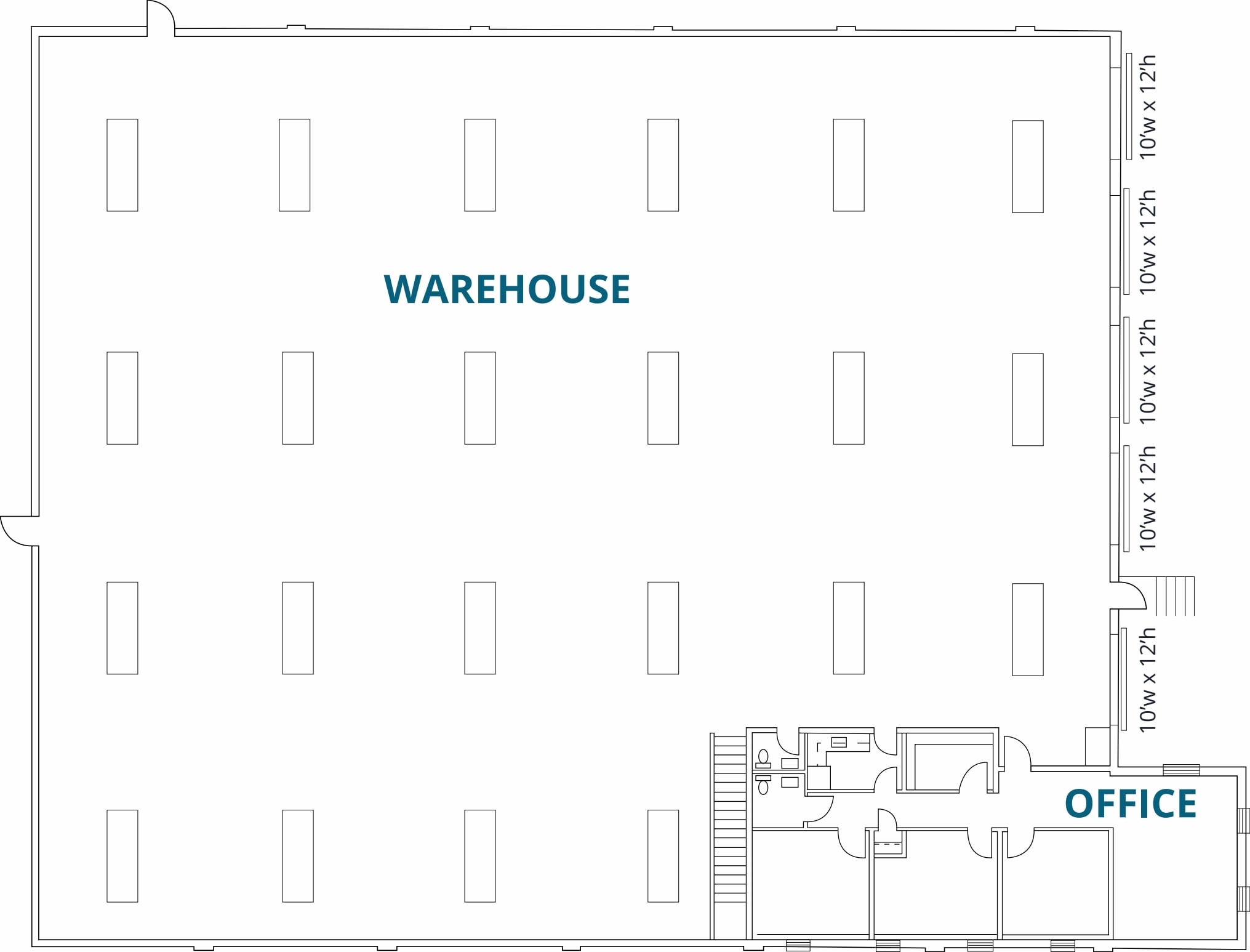 5255 Henneman Dr, Norfolk, VA à louer Plan d’étage- Image 1 de 1