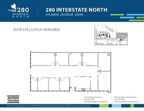 280 Interstate N Cir, Atlanta, GA for lease Floor Plan- Image 1 of 1