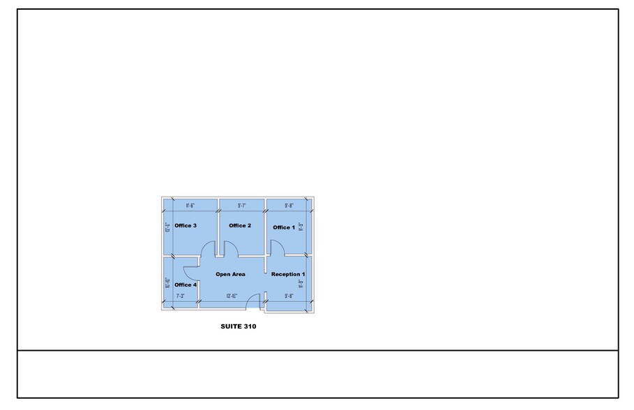 2401 Blueridge Ave, Wheaton, MD à louer - Plan d’étage - Image 3 de 4