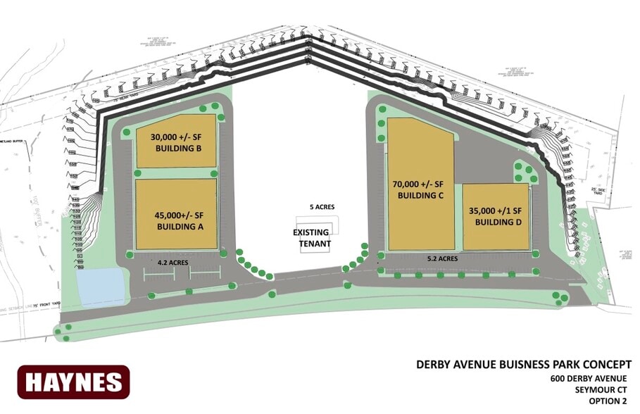 600 Derby Ave, Seymour, CT à louer - Plan de site - Image 3 de 5