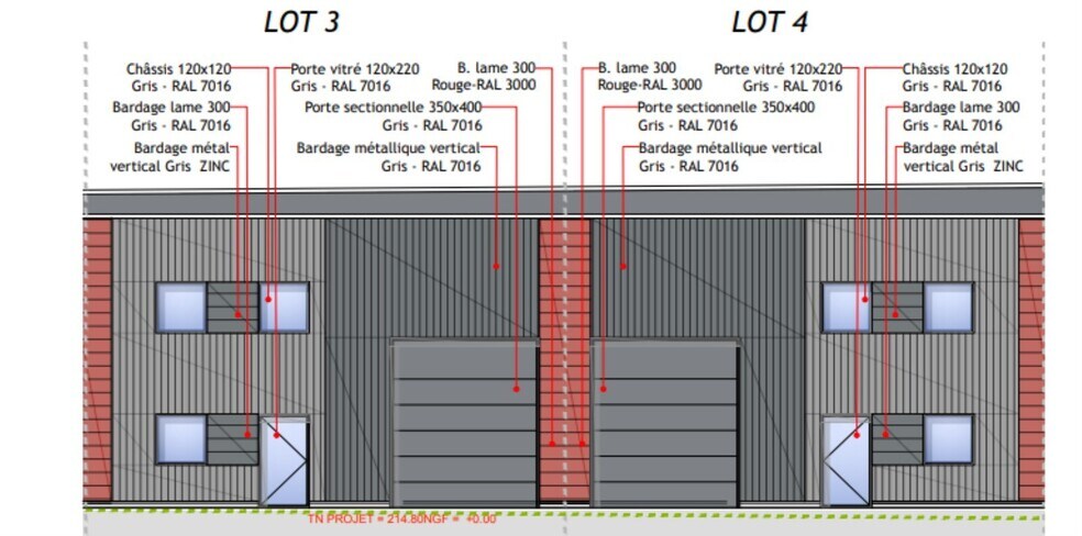 Flex dans Chaponost à louer - Plan d’étage - Image 3 de 4