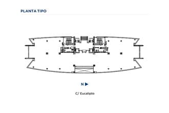 Calle de Eucalipto, 33, Madrid, Madrid à louer Plan d’étage type- Image 1 de 1