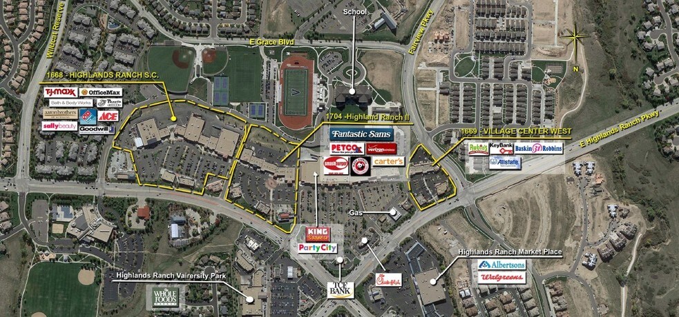 9567 S University Blvd, Highlands Ranch, CO à louer - Photo du bâtiment - Image 1 de 4