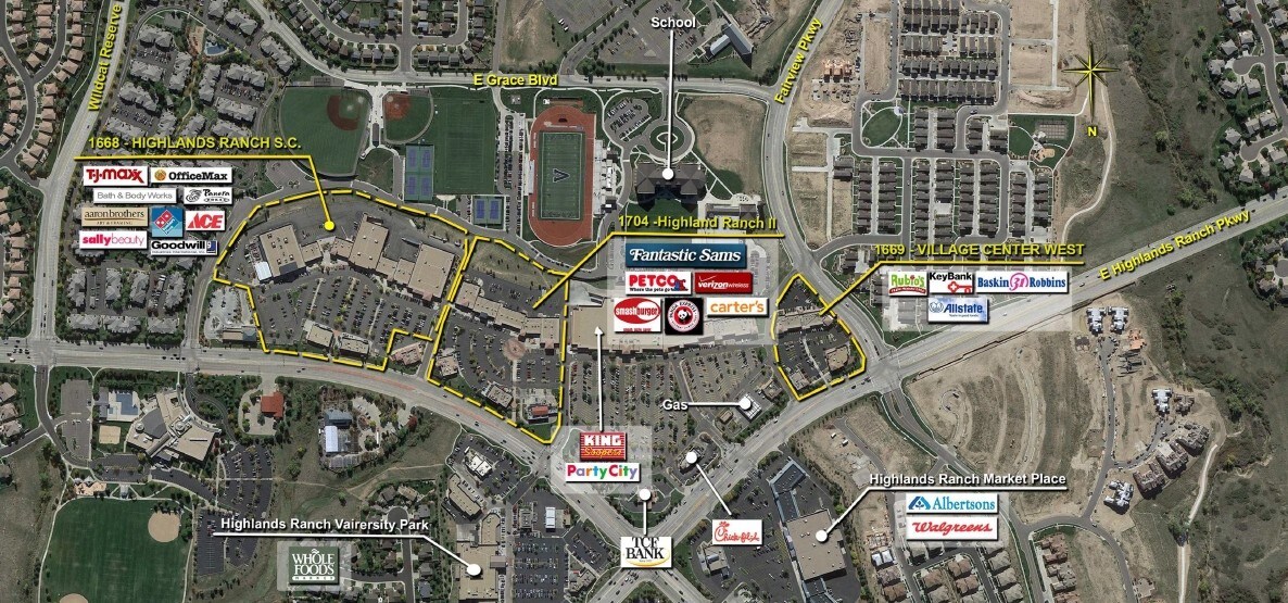 9567 S University Blvd, Highlands Ranch, CO à louer Photo du bâtiment- Image 1 de 5