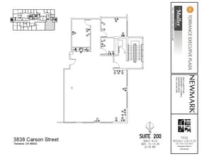 3848 W Carson St, Torrance, CA for lease Floor Plan- Image 1 of 1