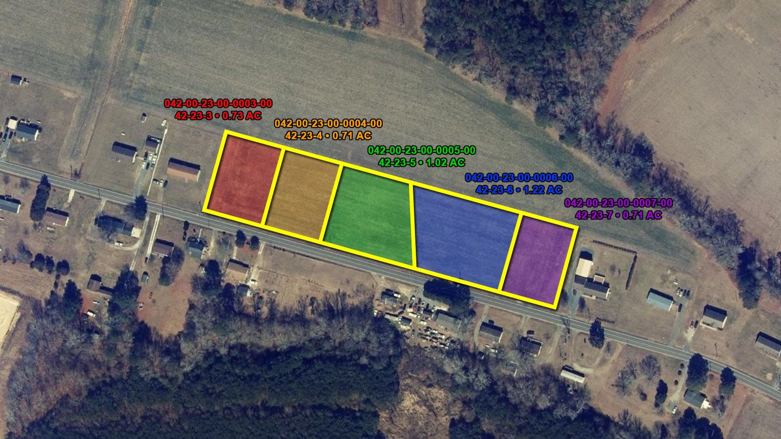 Temperanceville Road, Temperanceville, VA à vendre Aérien- Image 1 de 2