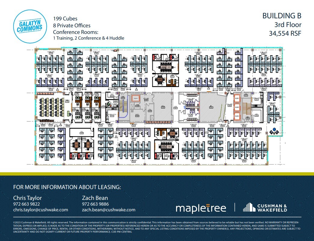 2380 Performance Dr, Richardson, TX à louer Plan d  tage- Image 1 de 1