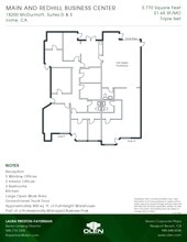 1200 Main St, Irvine, CA à louer Plan d’étage- Image 1 de 1