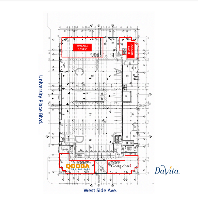 23 University Place Blvd, Jersey City, NJ à louer Plan d’étage- Image 1 de 1