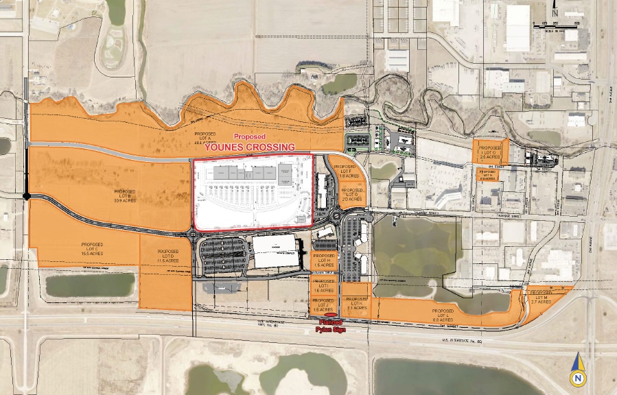 10th Ave & Talmadge, Kearney, NE à louer - Aérien - Image 3 de 5