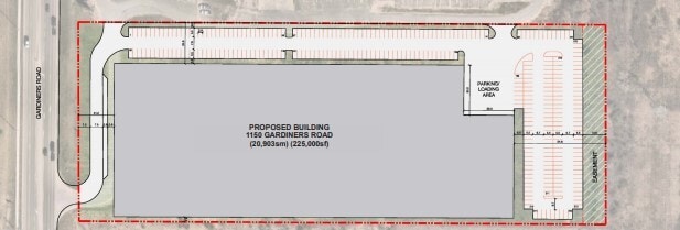 1150 Gardiners Rd, Kingston, ON à louer - Plan d’étage - Image 2 de 2