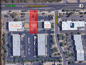 1645 W Happy Valley Rd, Phoenix, AZ - aerial  map view