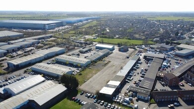Armthorpe, Doncaster, SYK - Aérien  Vue de la carte