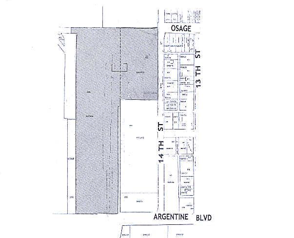 1413 Osage Ave, Kansas City, KS à louer - Plan cadastral - Image 2 de 9
