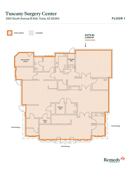 2851 S Avenue B, Yuma, AZ à louer - Plan d’étage - Image 2 de 11