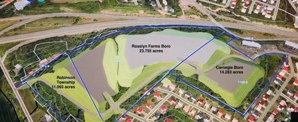 Campbells Run Rd, Carnegie, PA - AERIAL  map view - Image1