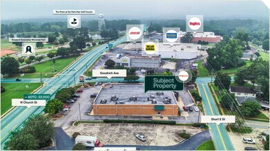 634 N Church St, Thomaston, GA - AERIAL  map view - Image1