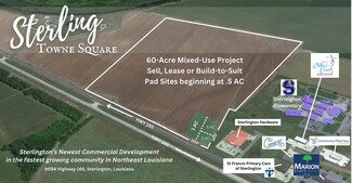 Plus de détails pour 9094 Highway 165 Hwy, Sterlington, LA - Terrain à vendre