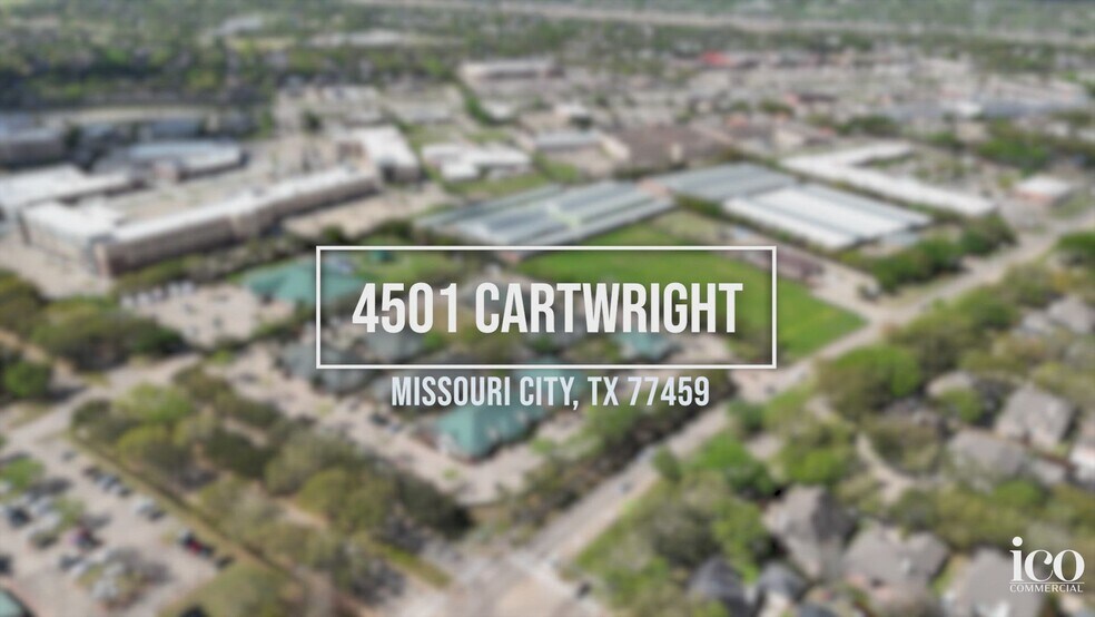 4501 Cartwright Rd, Missouri City, TX à vendre - Vidéo sur l’inscription commerciale - Image 2 de 13