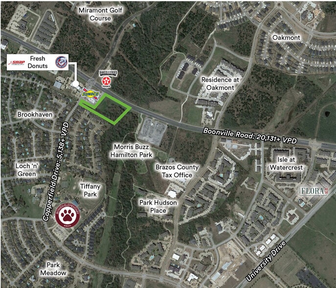 Boonville Rd & Copperfield Dr, Bryan, TX for sale - Building Photo - Image 2 of 6