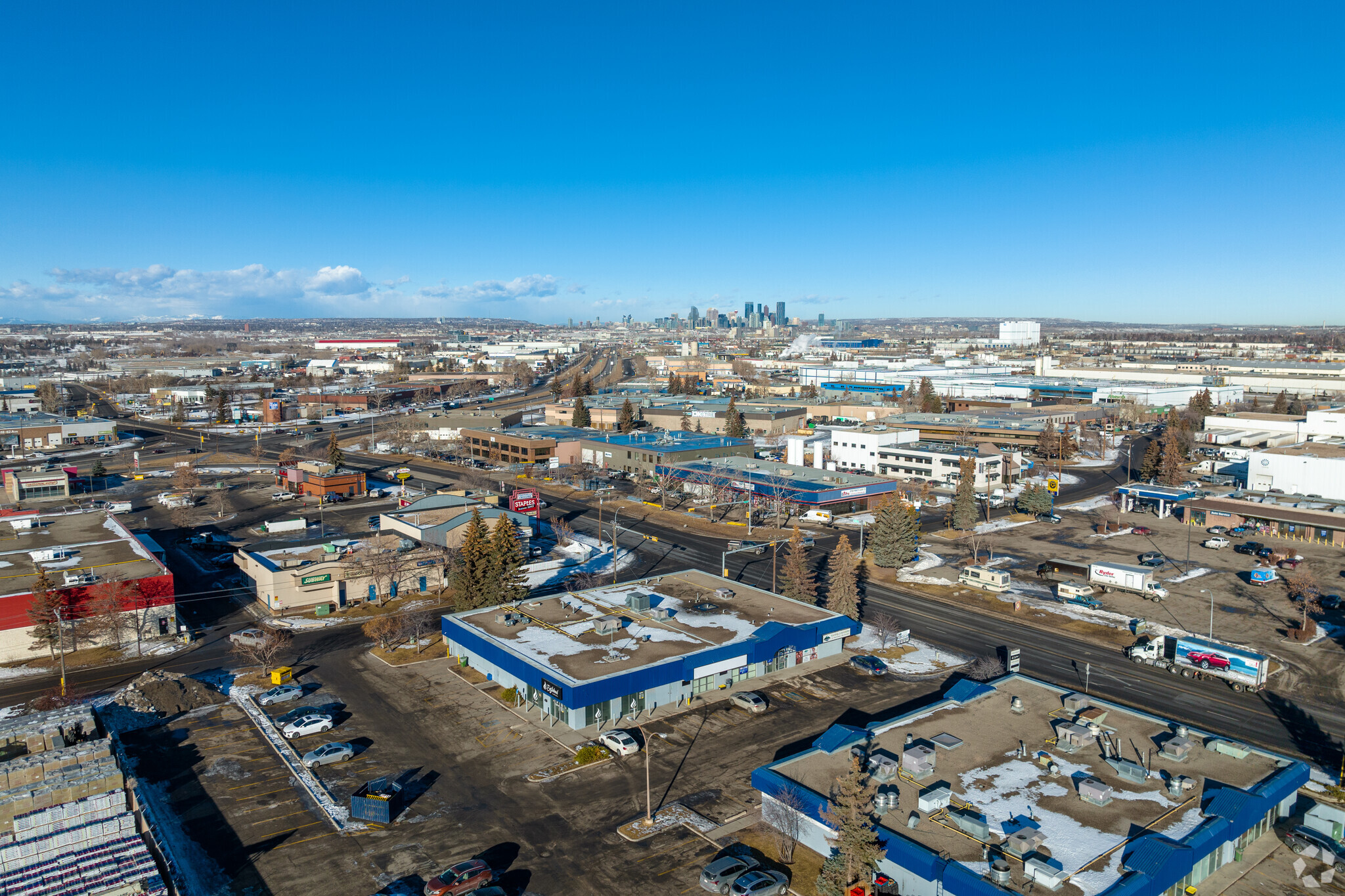 3711 61st Ave SE, Calgary, AB for sale Aerial- Image 1 of 1