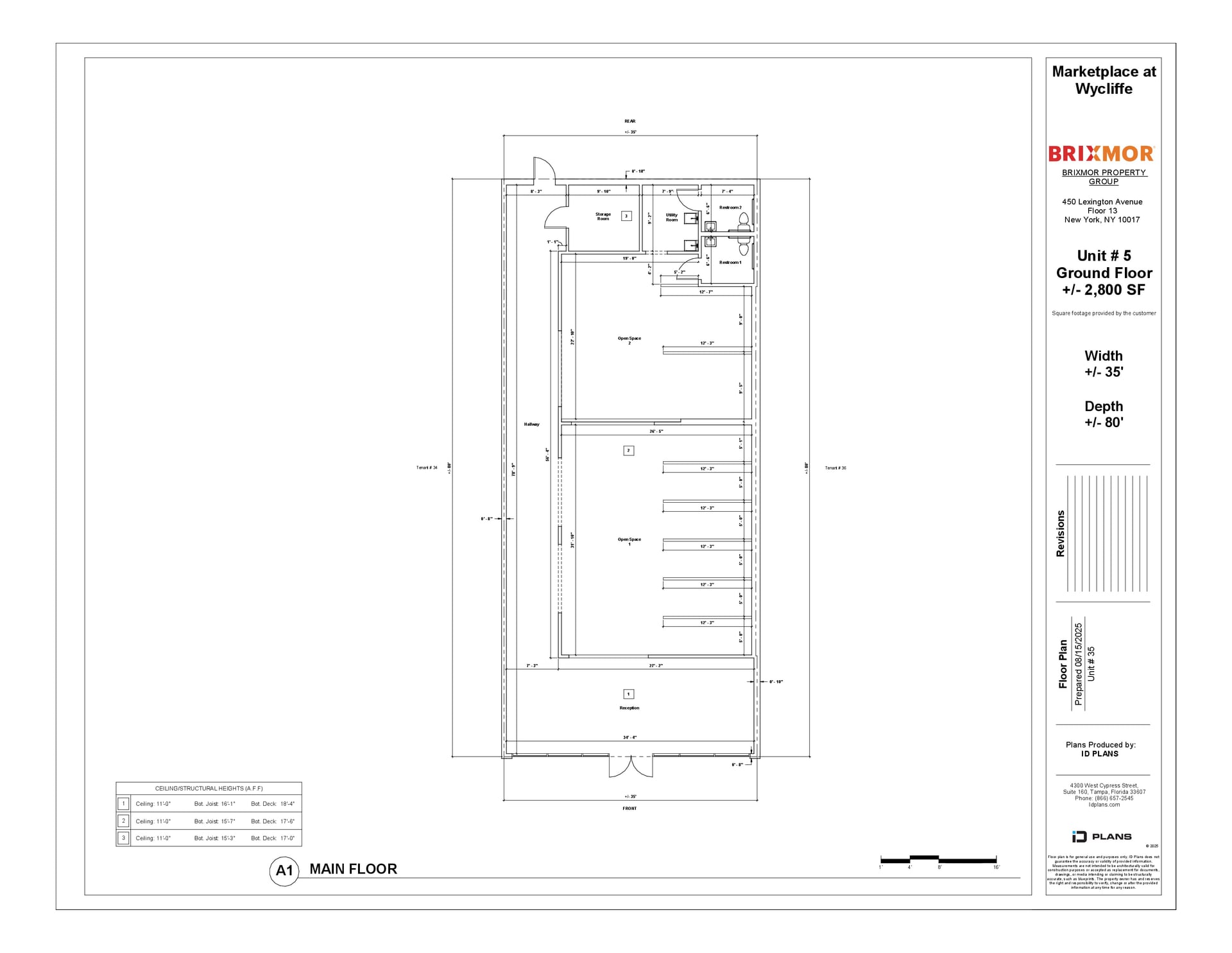 4075-4125 State Road 7, Lake Worth, FL for lease Floor Plan- Image 1 of 1