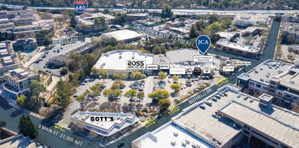 1531-1575 Botelho Dr, Walnut Creek, CA - AERIAL  map view - Image1