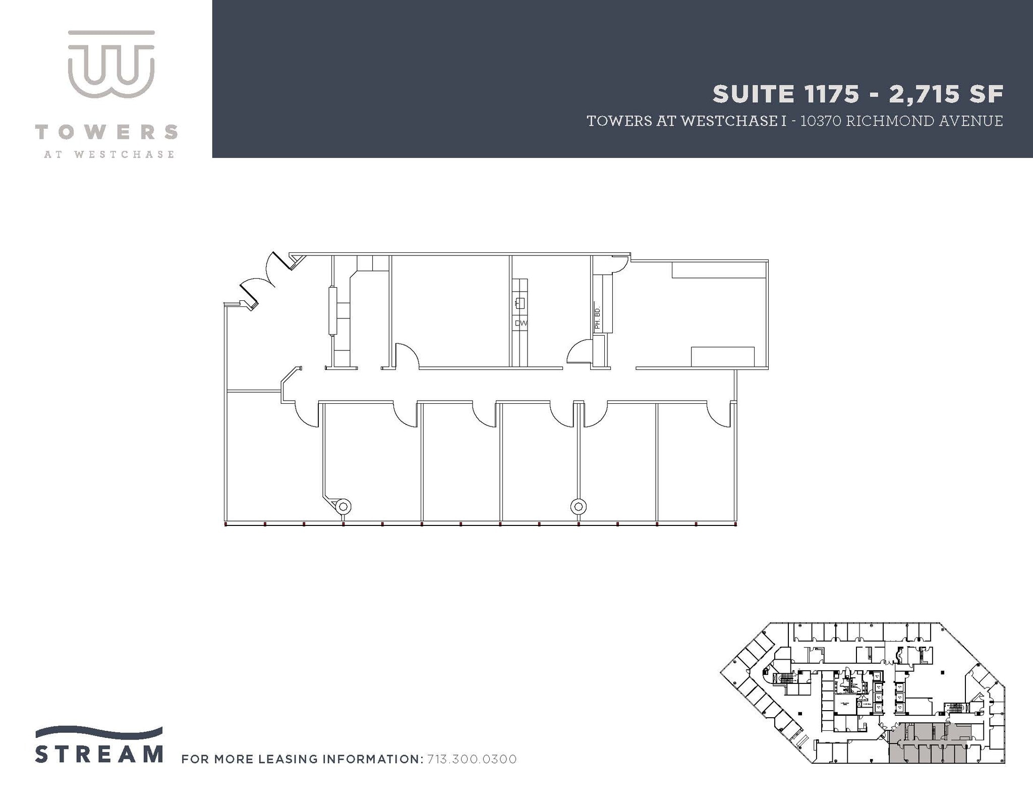 10370 Richmond Ave, Houston, TX for lease Floor Plan- Image 1 of 1