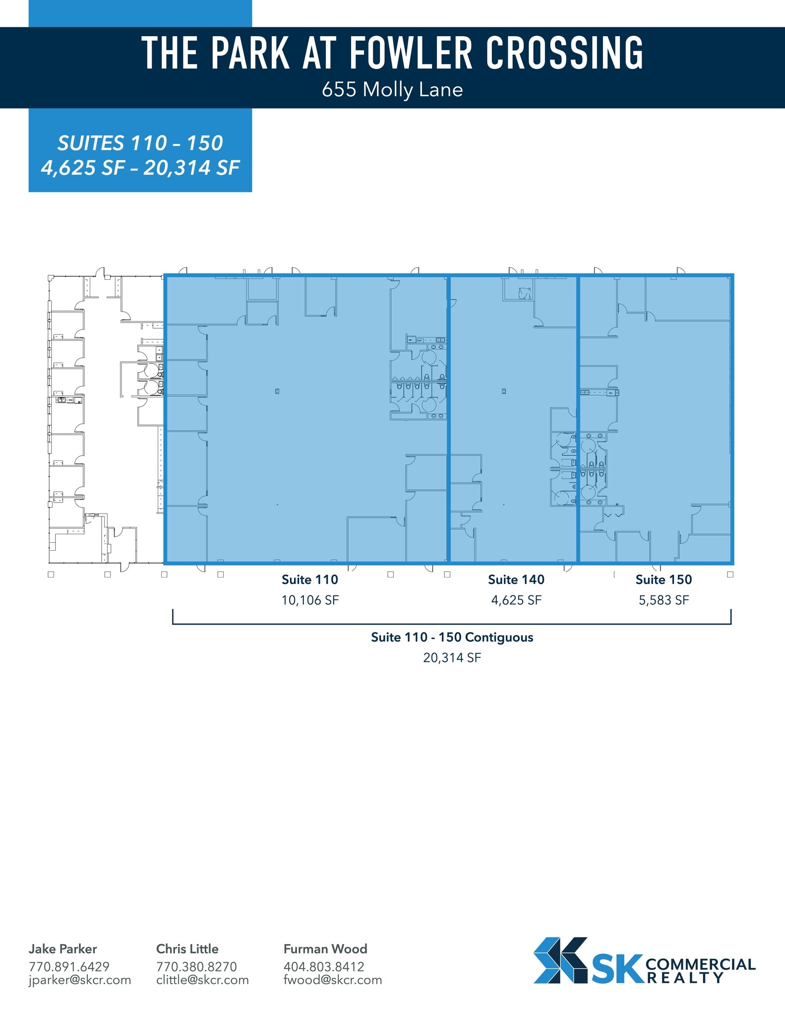 605 Molly Ln, Woodstock, GA à louer Plan de site- Image 1 de 1