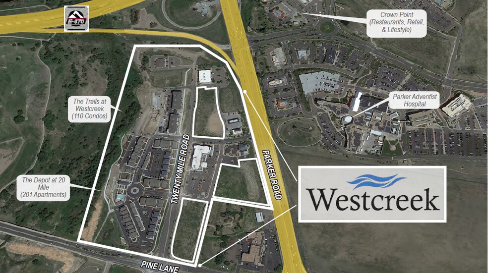 NWC Parker Rd & Pine Ln, Parker, CO à vendre - Photo du bâtiment - Image 3 de 6