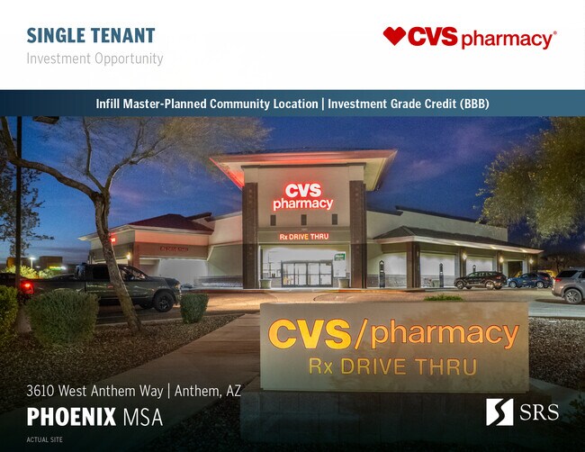 More details for 3610 W Anthem Way, Anthem, AZ - Retail for Sale