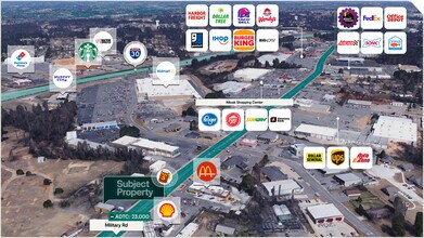 1016 Military Rd, Benton, AR - AERIAL  map view - Image1