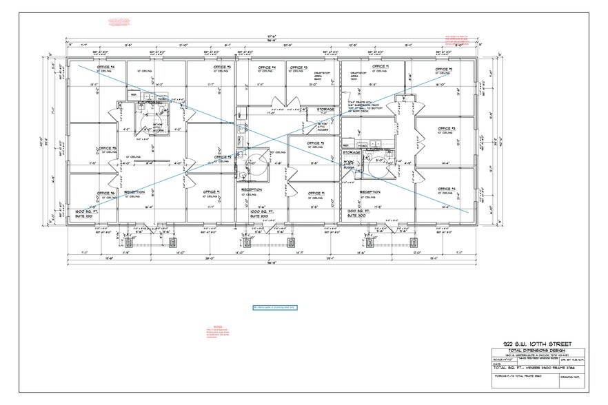 922 SW 107th St, Oklahoma City, OK à louer - Plan d’étage - Image 2 de 6