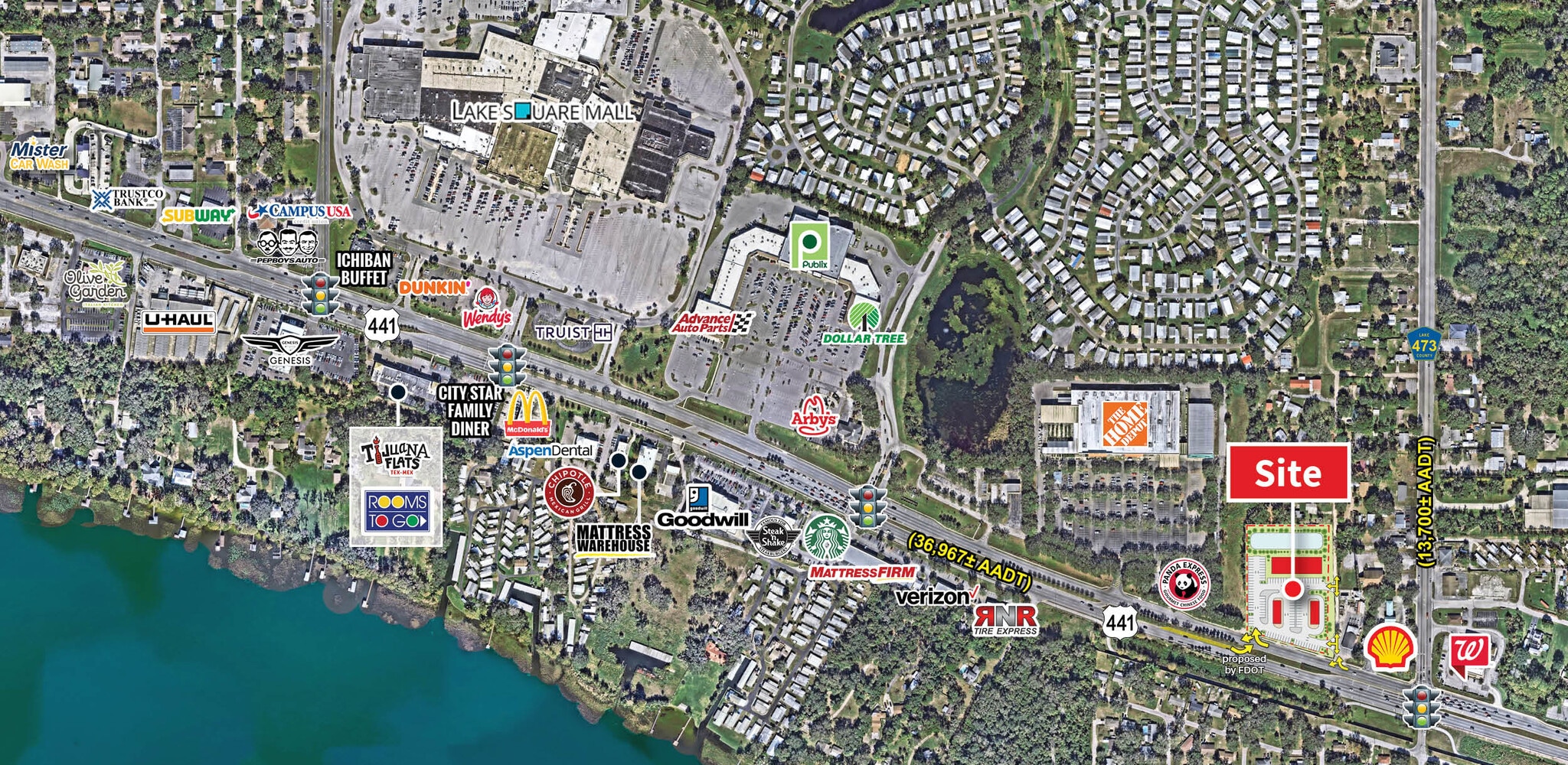 10941 US Highway 441, Leesburg, FL à louer Photo du bâtiment- Image 1 de 3