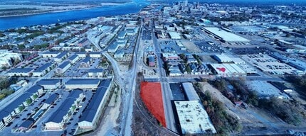 705 S Main St, Memphis, TN - AERIAL map view